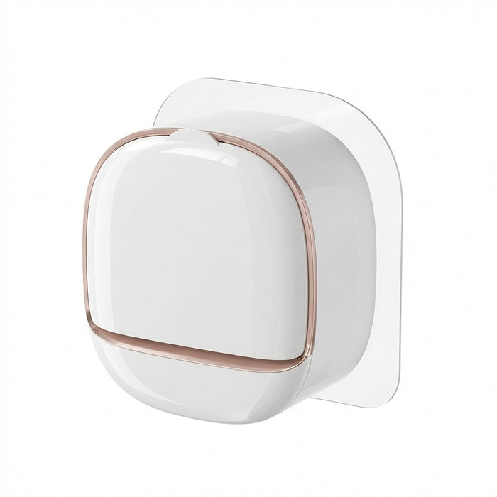 Waterproof Soap Dish – Non-slip, Leak-proof Shower & Sink Soap Holder (Plastic, L)