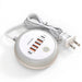 50W 6‑Port USB PD Desktop Charger — 2×USB‑C & 4×USB‑A