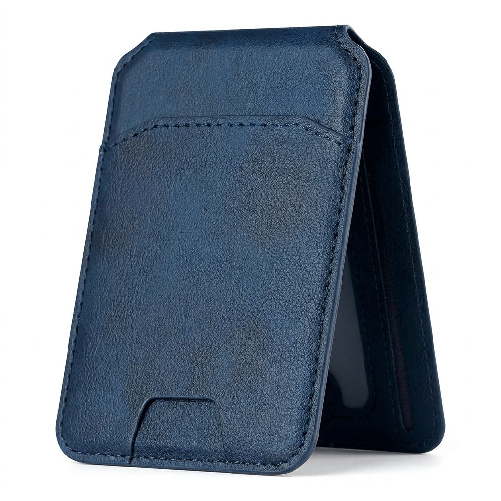 Magnetic Leather Wallet Case for iPhone 12/13/14/15/16 Pro Max – Card Holder