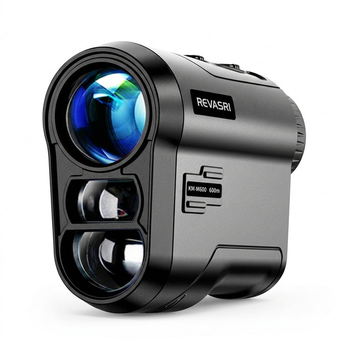 Golf Laser Rangefinder with Slope & Flag Lock — 6x Magnification, Type‑C Recharge (600/1000m)