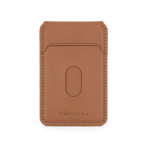 Leather MagSafe Magnetic Card Holder Wallet for iPhone 12–16 (Pro/Max/Plus)