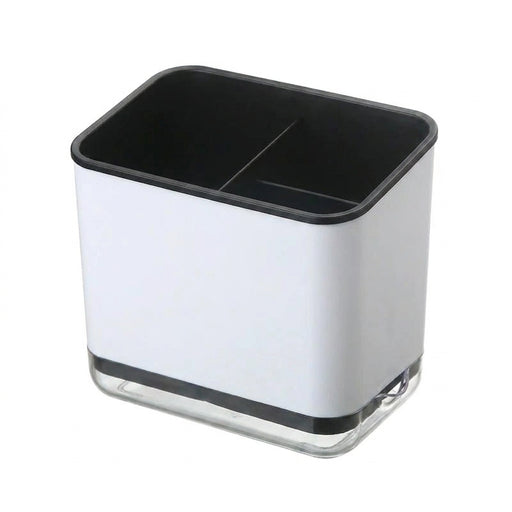 Double-Layer Cutlery Drainer with Detachable Chopstick Cage & Spoon Organiser