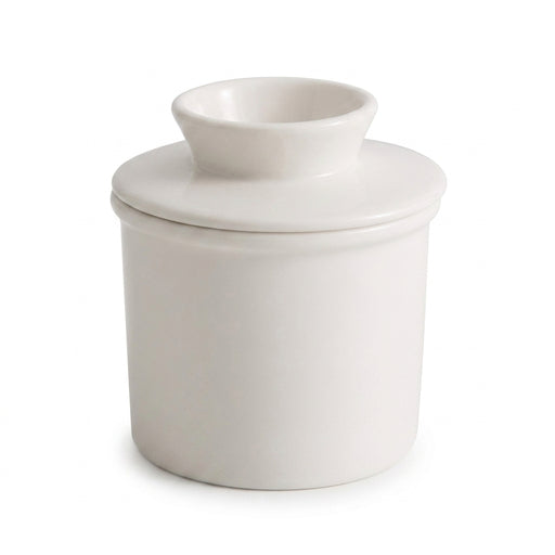 Ceramic Butter Cup with Lid — 350ml Sealed Butter Storage, Blue/Pink/White/Grey