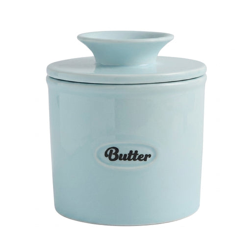 Ceramic Butter Jar with Lid & Cup — Western-Style Butter and Cheese Storage