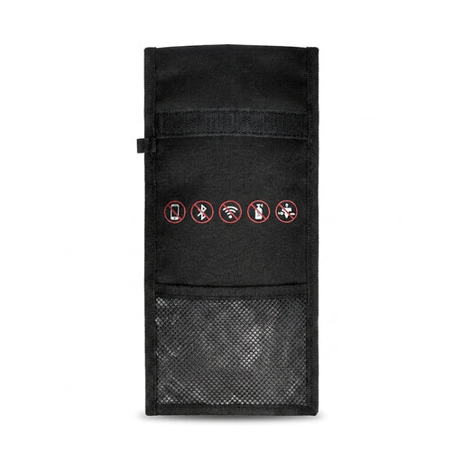 RFID Signal Blocking Faraday Pouch — Phone, Cards & Key Fob Shield