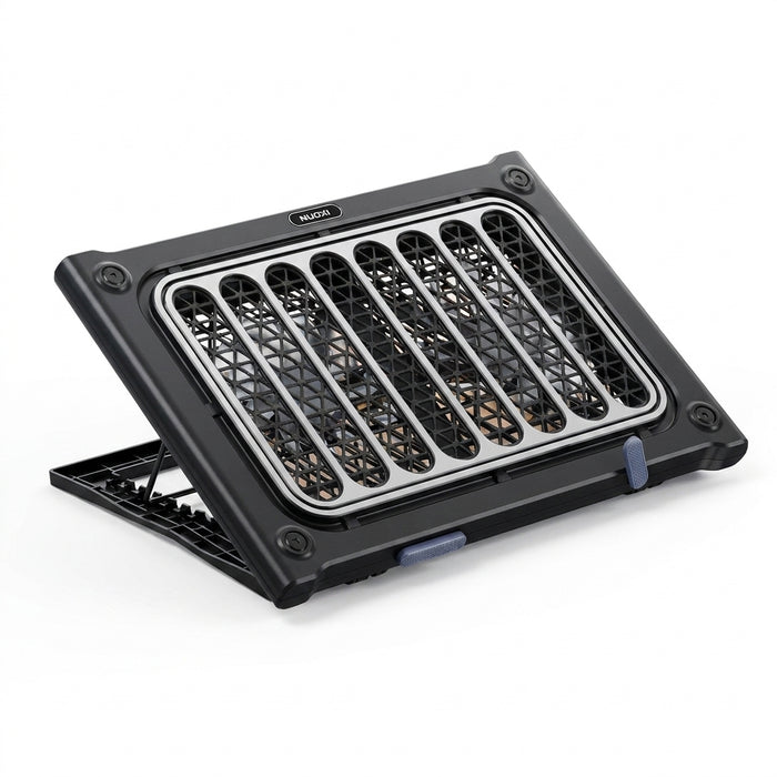 Laptop Cooling Pad — Dual Turbo Fans, Multi-Speed, 12–17.3-inch, Two USB Ports
