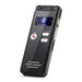Digital Voice Recorder — Voice-Activated Dual Mic, TF Card Support & Long-Play Recording