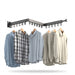 Wall-Mounted Foldable Aluminium Clothes Drying Rack — Ideal for Balcony, Bedroom & Kitchen
