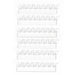 3-Pack Wall-Mounted Necklace Holder with 8 Hooks – Clear Plastic Jewellery Organiser
