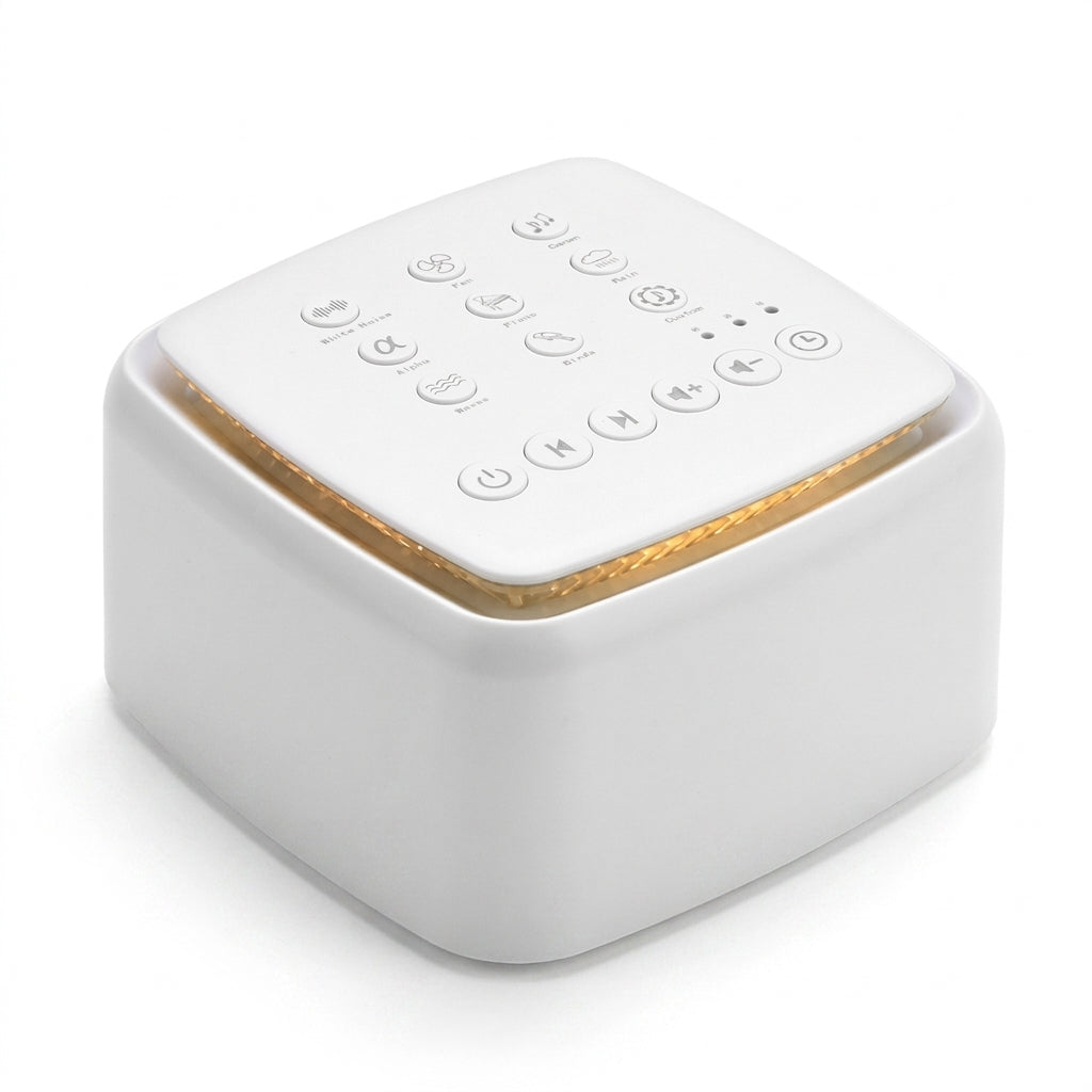Type-C Rechargeable White Noise Machine — Timed Shutdown Sleep Sound for Baby, Adult & Travel