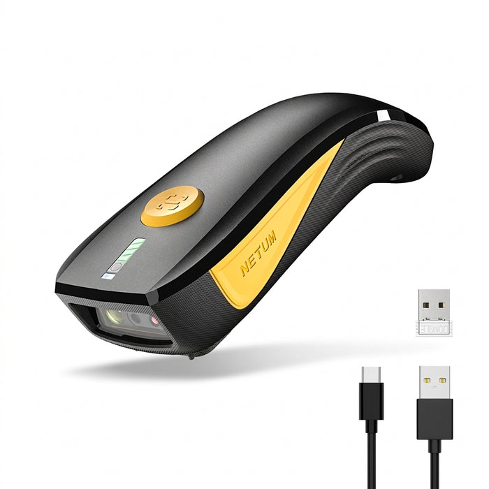 C750 Pocket Bluetooth 2D Barcode Scanner — Wireless QR, Data Matrix & PDF417 Reader
