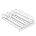 Fridge Drink Organiser — Self‑Sliding Can Dispenser with Locking Design, 3 Rows, Adjustable Width