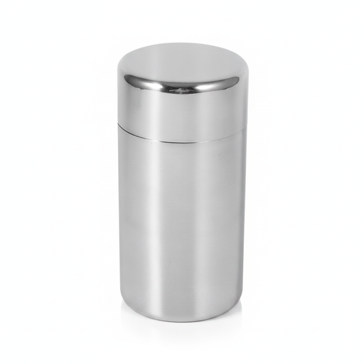 Stainless Steel Tea & Coffee Canisters — 304 Kitchen Storage Tins (S & L)