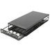 Coffee Capsule Pull-Out Desktop Drawer Storage Rack – Metal Base Shelf (Dull)