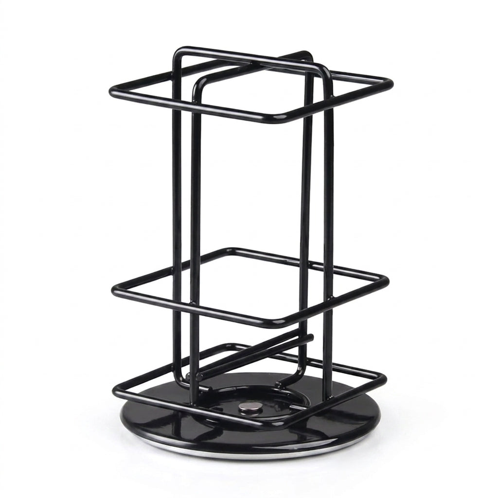Rotating Nespresso Pod Holder — 20-Capsule Coffee Rack (Gold)