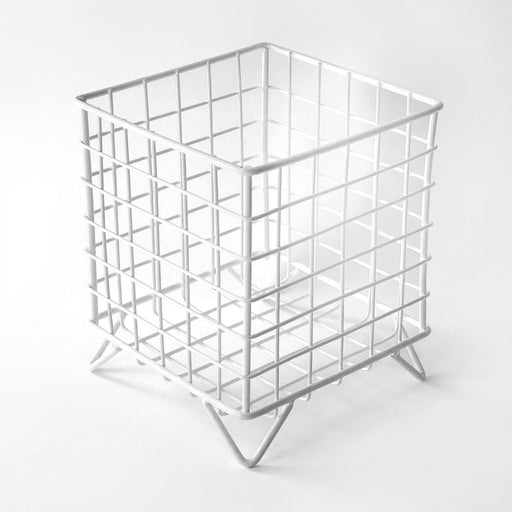 Square Coffee Pod Holder — Large Capacity Iron Capsule Storage