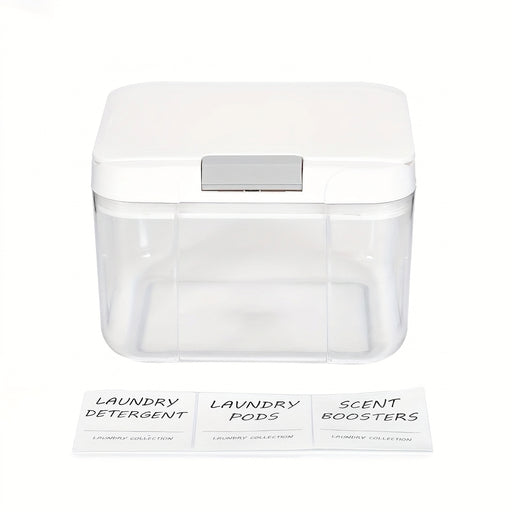 Laundry Pod Holder with Lid – Sealed Pop-Up Laundry Storage Container