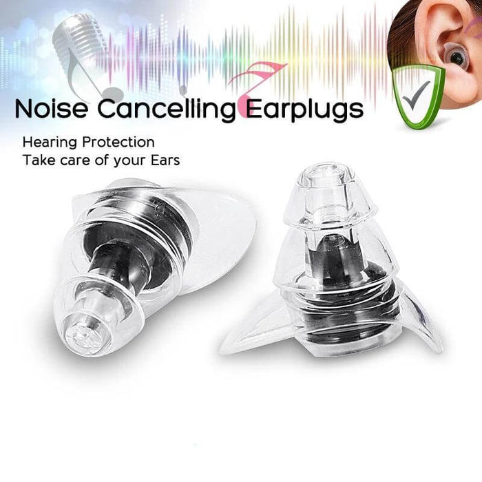 EarSymphony Soft Silicone Noise Cancelling Ear Plugs (1 Pair)