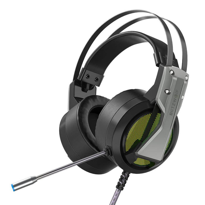 BlitzWolf® BW-GH1 Gaming Headphone 7.1 Surround Sound Bass RGB Game Headset with Mic for Computer PC PS3/4 Gamer
