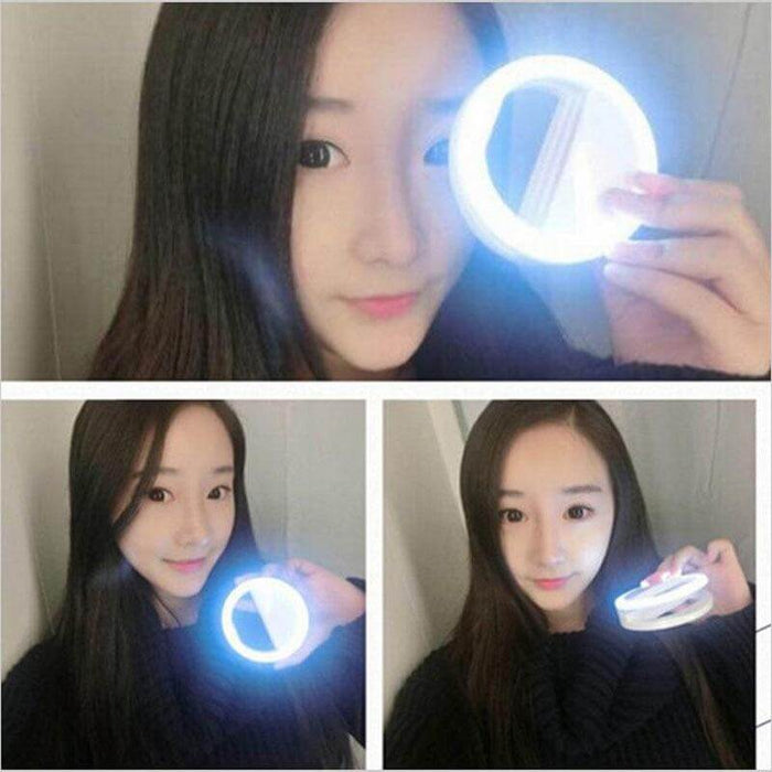 Clip-on Phone Ring Light for Selfies