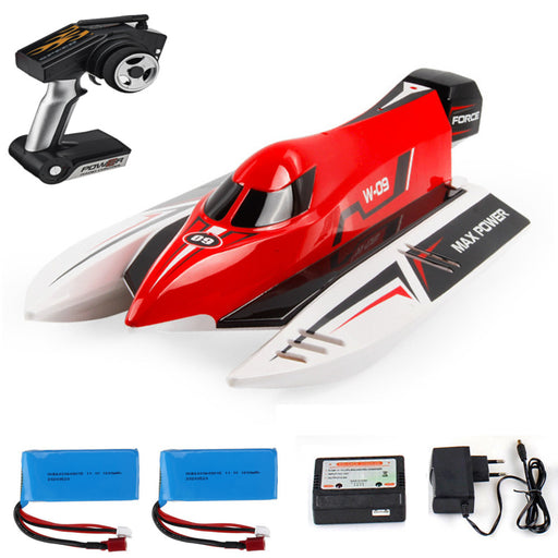 Wltoy WL915 with Two Battery 2.4G Brushless RC Boat High Speed 45km/h Racing RTR Model Toys
