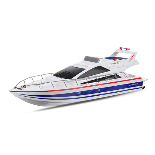 Heng Long 3837 2.4G RC Boat Double Motors High Speed Racing Ship Model Toys