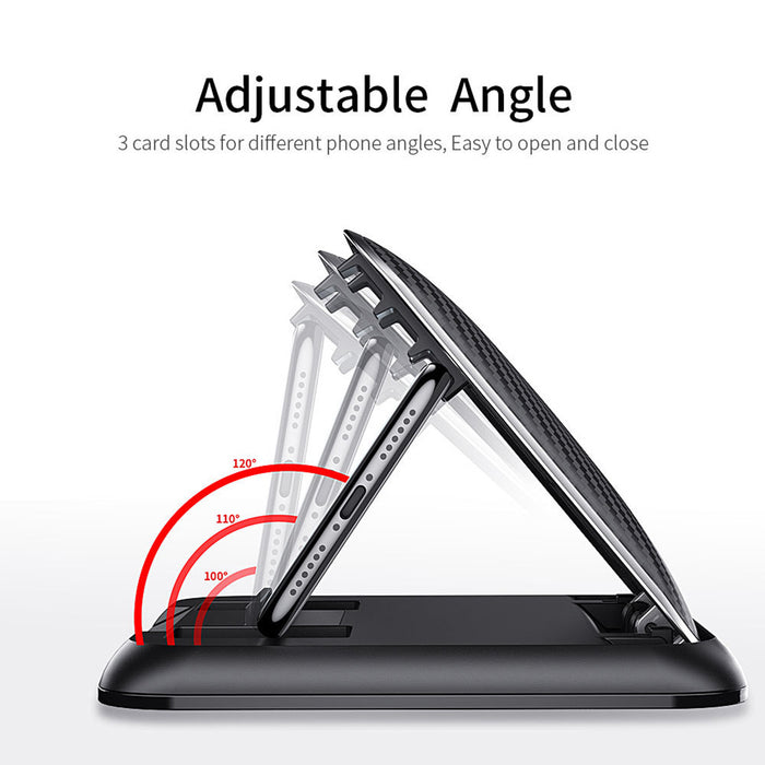 Foldable Multifunctional Car Dashboard Mount Mobile Phone GPS Holder Stand for 3-7 inch Devices
