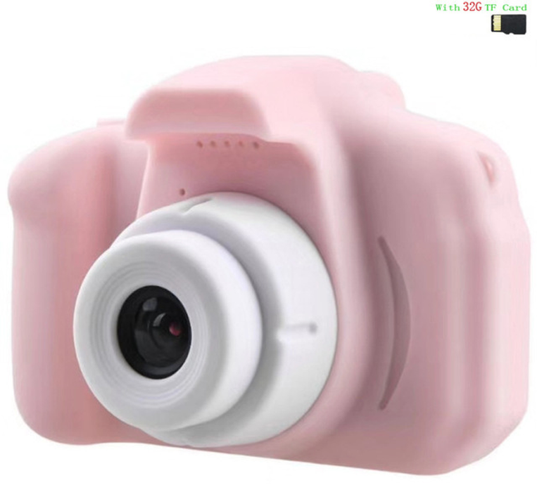Kids Mini HD Camera - Children's Digital Camera with Micro SD Card