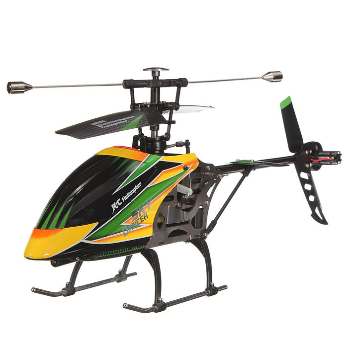 WLtoys V912 4CH Brushless RC Helicopter With Gyro BNF (Green)