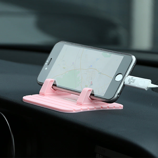 REMAX Non-Slip Soft Silicone Car Pad Desktop Mount Stand Charger Holder For iPhone For Samsung GPS