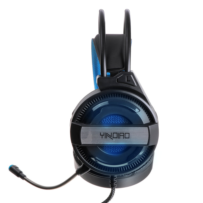 YINDIAO Q3 Gaming Headset 3D Stereo Sound 7.1 Channel USB / 3.5mm Wired Noise Reduction Headphone with Microphone for Computer Laptop PC