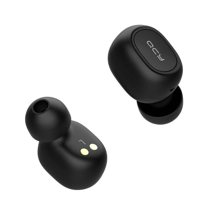 QCY T1C TWS bluetooth Earphones Wireless Earbuds New Edition HiFi AAC Stereo Calls Low Latency Gaming Headset Mini Headphones