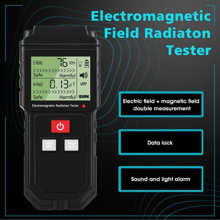 EMF Meter Tool With LCD Display (Electromagnetic Field Radiation)