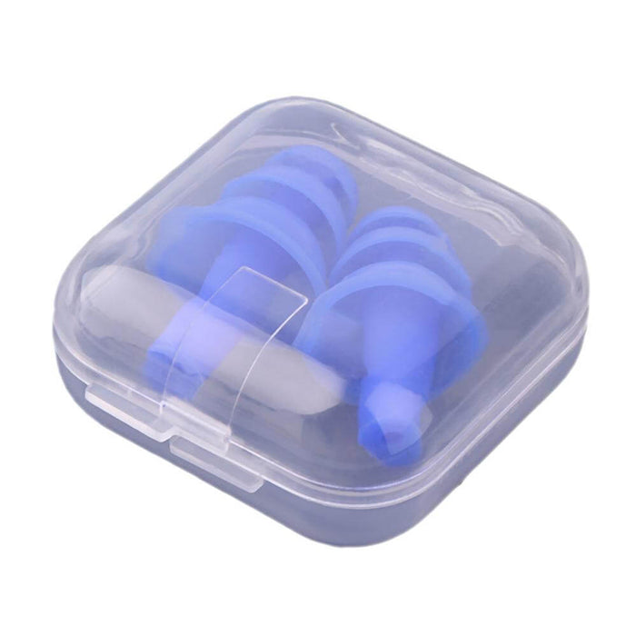 Soft Silicone 3 Layered Ear Plugs (1 Pair)