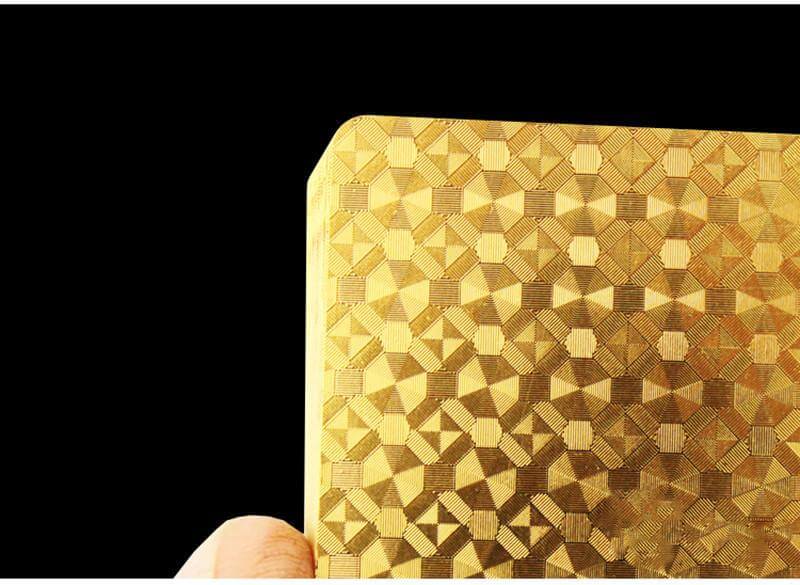 High Quality Gold Foil Deck of Playing Cards