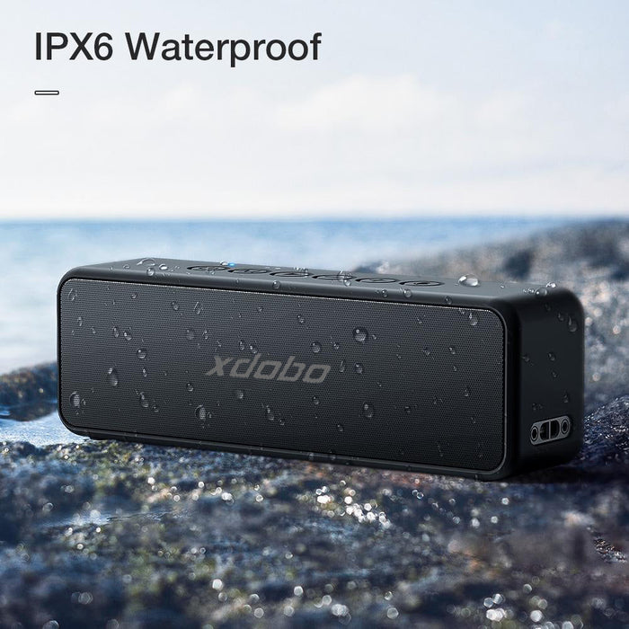 XDOBO® X Series Wireless Bluetooth Speaker - 30W Speaker with Large Battery for Extended Outdoor & Waterproof Use