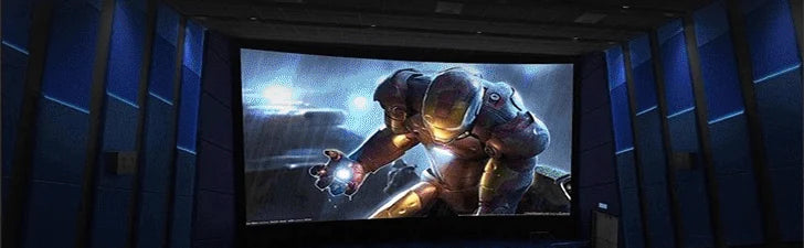 Cinema screen from the manufacturer's audio and video mode illustration